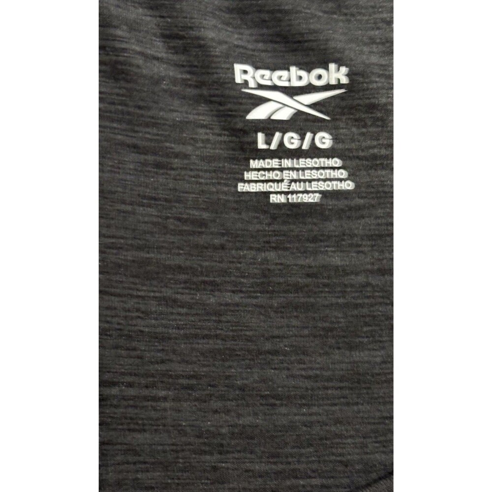 Reebok‎ Tank Top Women's Size Large Gray Athletic Gym Workout Wear Casual Summer - Picture 4 of 6